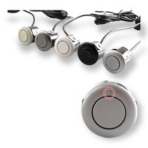 차량 튜닝 DIY 자동차 매립 후방 감지 4구 센서 화물차후방센서_[230202EA], 블랙