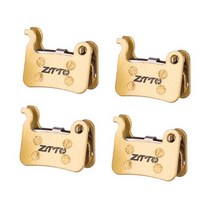 BIKEIN레진세라믹풀 메탈 MTB 디스크 브레이크 패드 4 쌍 Shimano Deore M595 M596 SLX M665 XT M775776 XTR M975 m966m965