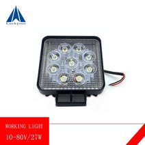 린데 부품 지게차 전면 led 작업 라이트 스포트 라이트 dc10-80v27w Linde Forklift