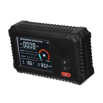 다기능 가스 측정기 TVOC HCHO CO2 디지털 LCD 포름알데히드 감지기 공기질 분석기 5 in 1 신제품, 한개옵션0