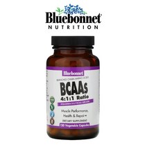 블루보넷 BCAA 분지쇄 아미노산 L 류신 이소루신 발린 비건 120 베지캡슐