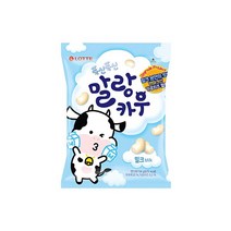 롯데웰푸드 [캔디]말랑카우 밀크 아이간식 군것질 158g, 27개