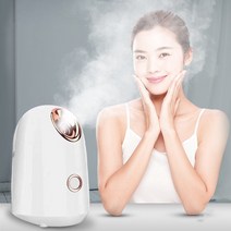 얼굴 보습 스팀기 미용분무기, 흰색