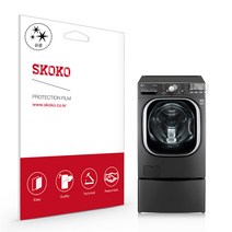 스코코 LG 트롬 트윈워시 F21BFWM 디스플레이 액정보호필름, 단품