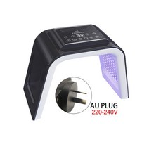 7 색 led 마스크 광 역학 페이셜 마스크 나노 스프레이 모이스춰 라이징 페이스 바디 스킨 안티 링클 pdt 기계 강화, 하얀