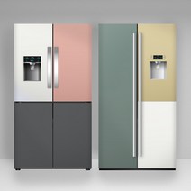 냉장고 셀프 리폼 시공 단색 시트지 인테리어필름, 26. 3M 레몬 옐로우 QMS22(10cm)