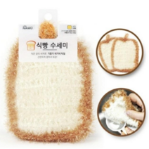 소소한하우스 아크릴소재 식빵수세미5개입, 5개입, 2개