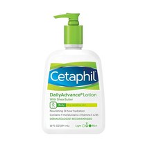 세타필 CETAPHIL 데일리어드밴스 울트라 하이드레이팅 로션 226g 2개입 건성/민감성 피부용, OLD, 20oz