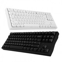 ADK87 PBT 이색사출 텐키리스 (화이트 저소음 적축)