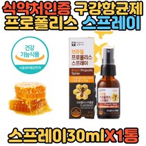 뿌리는 스프레이 구강 항균 건강기능식품 프로폴리스 브라질 마누카 폴리폴리스 유칼립투스 녹차 SIF인증 온가족 부모님 에좋은 추천