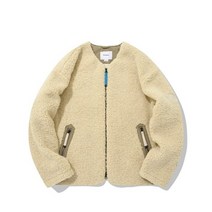 COVERNAT 예티 플리스 카라리스 자켓 아이보리 CO2103JK12IV