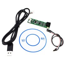 저항 USB 터치 스크린 컨트롤러 LCD 패널 드라이버 카드 4 와이어