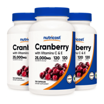 뉴트리코스트 크랜베리 비타민 C & E 25000mg 캡슐