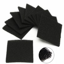 카본 시트지 몰딩 랩핑지 차량용 탄소섬유 필름 랩핑 1020pcs 유니버설 블랙 활성탄 폼 스폰지 에어 필터 함침 시트 패드 필터 스폰지, 20개, 10x130x130mm