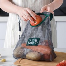 보드미_리빙 마늘망 빅사이즈 고리형 메쉬망 그물망 양파망 야채망 과일망, [색상]본상품