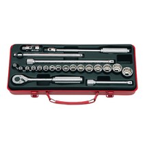 KOKEN 코켄 코겐 소켓 세트 3210M 3/8 6각 21pcs 복스알, 21개