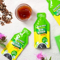 짜먹는 헛개 밀크씨쓸 젤리 1박스 열대과일맛 숙취해소 밀양한천