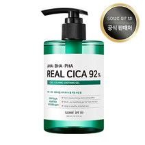 썸바이미 아하 바하 파하 리얼 시카 92% 쿨 카밍 수딩 젤 [진정+수분+예민], 리얼 시카 수딩 젤