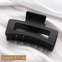 핸드프레스 가중공예 고정 철형 신제품 여성 패션 상어 클립 머리핀 헤어 액세서리 커피 블랙 아크릴 대형, 12 style-12