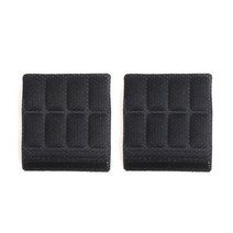 자전거헬멧 오토바이헬멧 범용 턱 패드 폼 스폰지 스트랩 패딩 교체 라이닝 쿠션 매트 라이너 타기 스쿠터, 블랙 m 2pcs