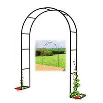 장미 아치 금속 정원 아치 격자 다양한 등반 식물을 위한 야외 대형 퍼 골라 잔디밭 뒤뜰, 350x220x25cm
