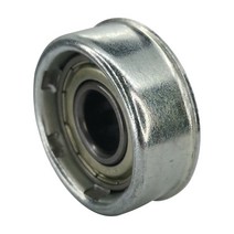 컨베이어 롤러 바퀴 부품 51mm 파이프 12mm 샤프트 프레스 스틸 베어링 crb5012-1.0 50mm 중력 엔드 캡 베어링, 없음