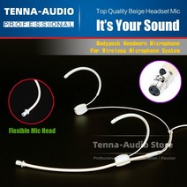 아이돌마이크 가수마이크 육체 tan 3 핀 headworn 마이크 earset for akg pt 61 80 81 400 420 무선 시스템 bodypack ta3f 헤드셋