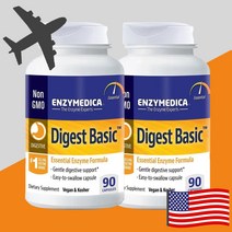 엔자이 메디카 다이제스트 베이직 에센셜 소화 효소제 90 캡슐 [2개]