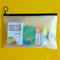 반투명 PVC지퍼백 판촉물 간편포장 슬라이드지퍼백, 200장, 27 x 18(검정)