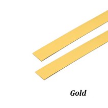 대리석타일 5M PVC 장식 라인 자체 접착 배경 벽 가장자리 밴딩 스트립 천장 가구 타일 갭 스티커 골드 테이프, [02] 금