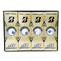 브리지스톤 2022년 TOUR B X 3피스 12구 골프공, 화이트