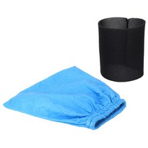 헤파필터 섬유 필터 백 습식 및 건식 폼 Karcher MV1 WD1 WD2 WD3 진공 청소기 부품, 하나, 블랙 & 블루