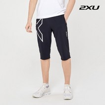 2XU 글로벌 공용 코어 트리콧 3/4 반바지_X1MU17035BLK