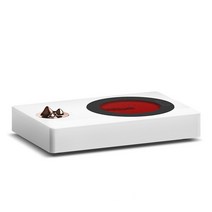 전기 버너 하이라이트 1구 2구 220 v 1250w 세라믹 히터 용광로 끓는 차 물 스토브 유도 밥솥 절연 c 소재 300 195, 단일옵션