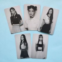 Kpop ITZY 앨범 체크메이트 카드 HD 프린팅 엽서 팬 컬렉션 포토카드용 로모 5 개/세트, 2