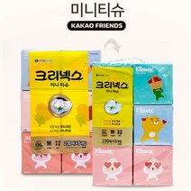 카카오 포켓 미니 주유소 각 티슈 230매x6