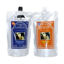 가인 롬복 랜티스 5분 스피드 칼라크림 염색약 1 2제 500ml, 1개, 마호가니브라운