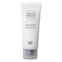 해피바스 마이크로 미셀라 딥 클렌징 폼, 150g, 2개