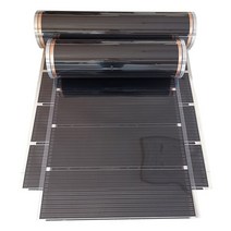 난방시스템 220v 220w 50cm-8meters 너비 건강한 바닥 난방 적외선 바닥 난방 탄소 필름 히터 전기 바닥 온난화 매트, 50cm x 350cm