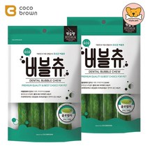 2개 댕댕이 신장건강 증진 영양간식 애견 치아관리 맛좋은 양치 입냄세제거 치석