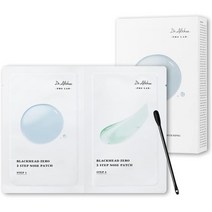 일본직발송 6. DR.ALTHEA 닥터 엘시아 코 팩 블랙 헤드 제로 2 스텝 저자극 노즈 패치 코 코 흑색 B08P4CR, One Size, One Color, 1개