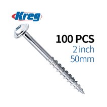 크레그 도웰링피스 사각 2인치 50mm 100개 SML-C2-100 지그 스크류 목공나사 (1팩 100PCS)
