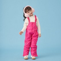 릴리댄 컬러풀 스키 보드복 팬츠 핑크 90사이즈