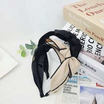[2개 1세트] 코코 측면 왕리본 헤어밴드