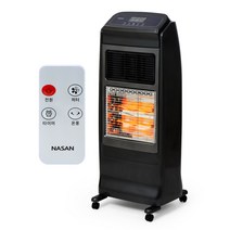 이홈엔 MK 국내생산 카본히터+ PCT 온풍기 더블 히팅 복합 열풍기 NS-6800 전기 히터 난로 20평 가정용 업소용 열풍히터 사무실 공장 난방기 리모컨 온풍히터 저소음, 나산 복합 열풍기