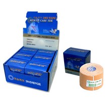3ns 스포츠테이프 머슬케어 테이핑 5cmX5m 8롤, 1box