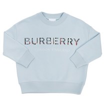 [버버리키즈] 엠브로이더리 로고 EUGENE B SWT 8047903 A2165 키즈 긴팔 맨투맨 티셔츠 (성인착용가능)