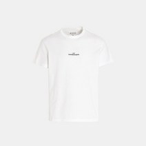 [명품]당출 남성 마르지엘라 23FW 리버스로고 화이트 반팔 S30GC0701 S22816 994 S30GC0701S22816994