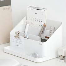 포슬린아트공방 데스크 붓 안료 보관함 생활용품 정리정돈 거실 다용도 미용실 책상 문구류, 프러시안 블루