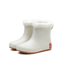 겨울 레인부츠 방수화 기모 앵클 미끄럼방지 r54-75760